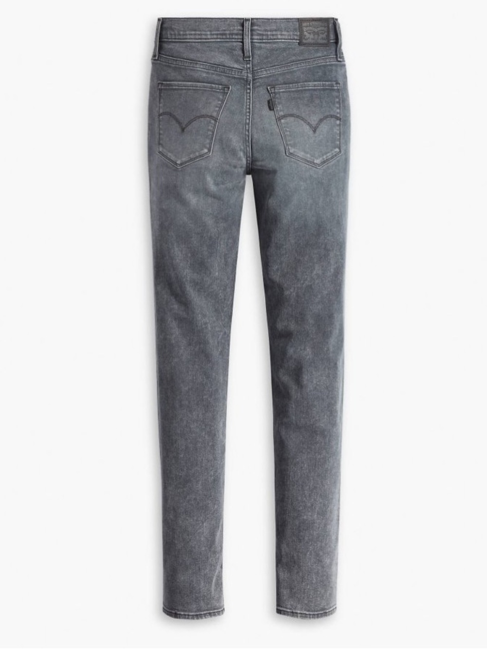 Levi’s 314 Shaping Straight Jeans Womens W30 Grey Ghost Gray 19631-0173 - Picture 2 of 12